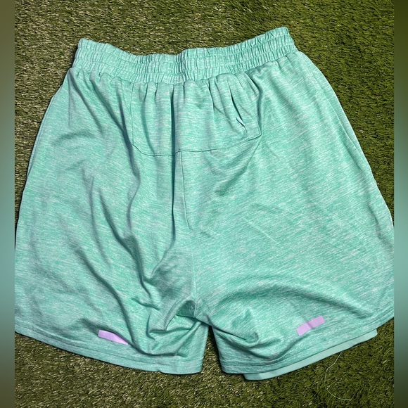 Turquoise Men Athletic shorts Small - Picture 2 of 4